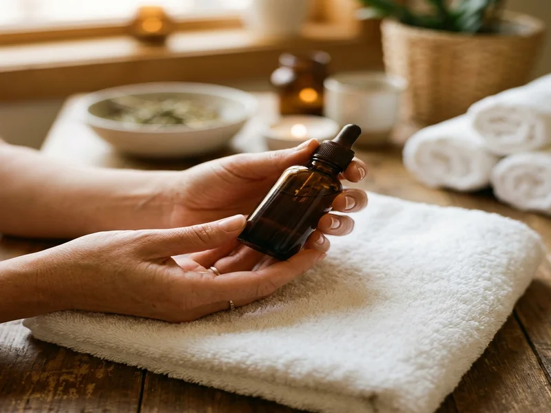 Serene spa-like setting for B2B massage